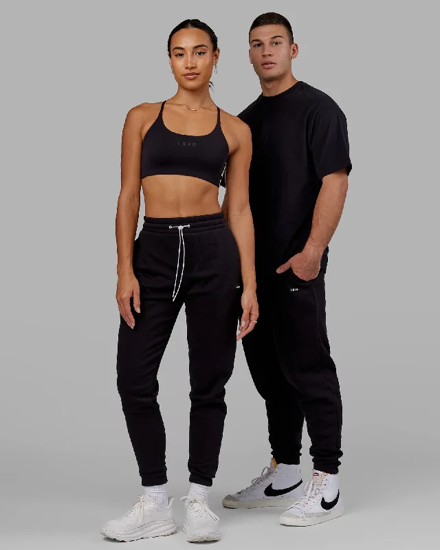 Unisex Capsule Joggers - Black