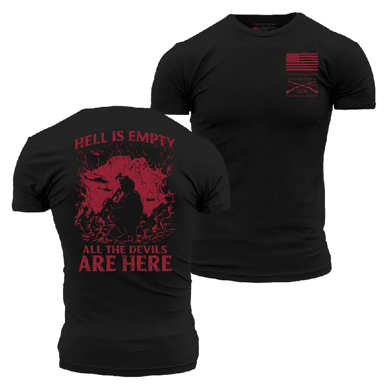 Hell Is Empty T-Shirt - Black