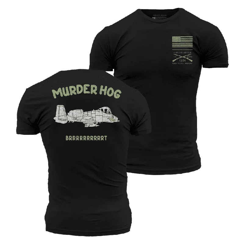 Murder Hog T-Shirt - Black