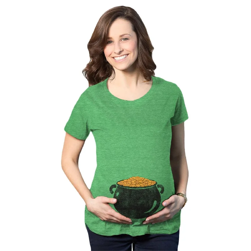 Pot of Gold Maternity T Shirt