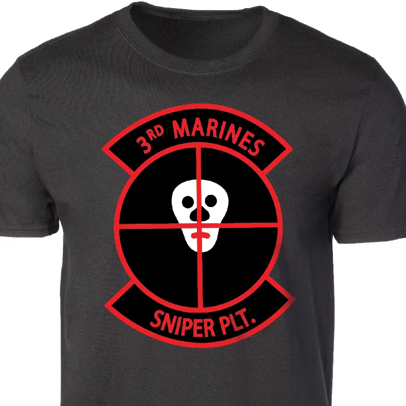 3rd Marines Sniper Platoon T-shirt