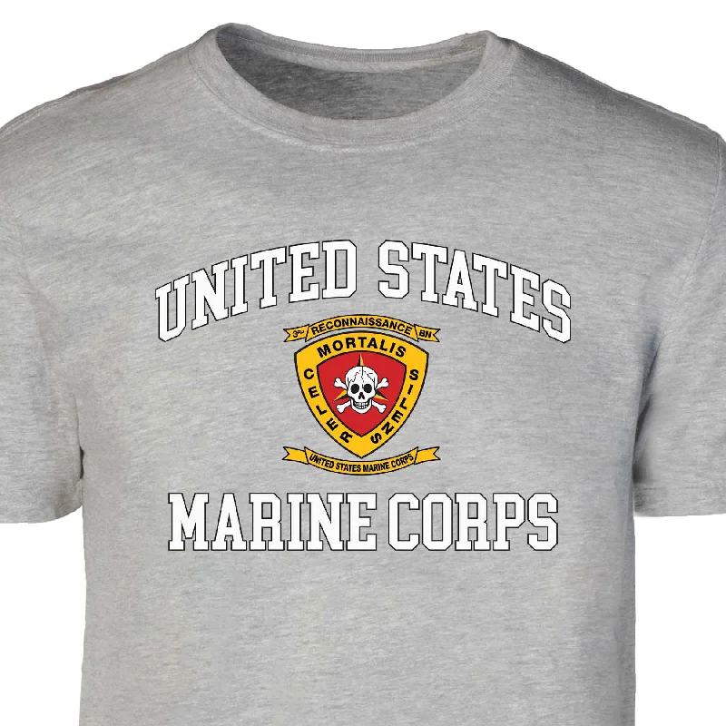 3rd Recon Battalion USMC Patch Graphic T-shirt