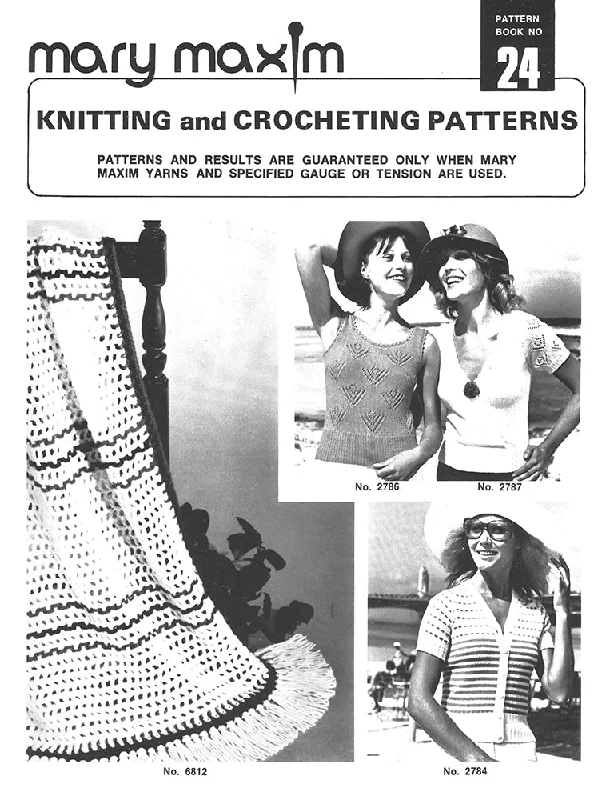 Knitting and Crocheting Pattern Booklet