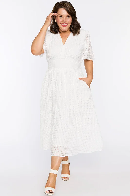 Mable White Dress