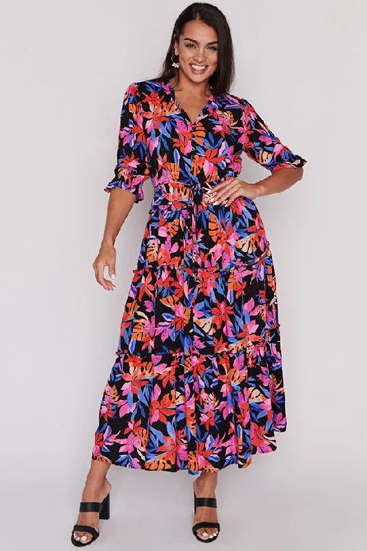 Sam Tropical Crush Maxi Dress